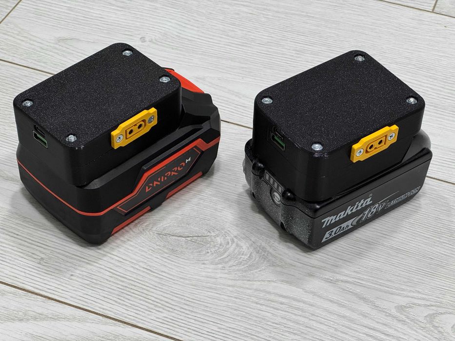 Адаптер повер банк на акумулятор Дніпро-М, Makita, ProCraft 65вт