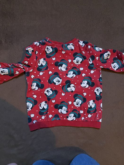 Świąteczna bluza z myszką Miki r. 98