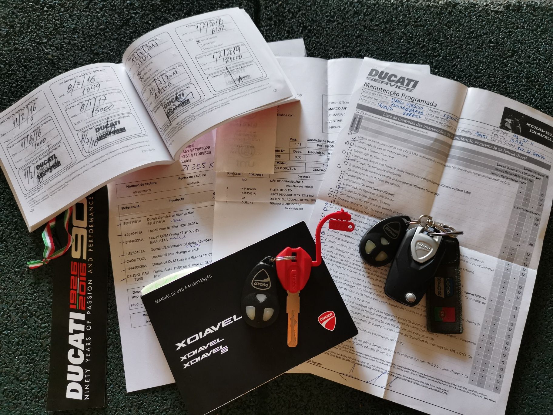 Ducati XDiavel S Termignoni/Alarme/Vidro