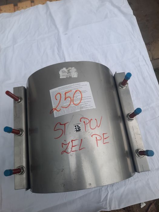 Opaska naprawcza Dn 250 stal nierdzewna