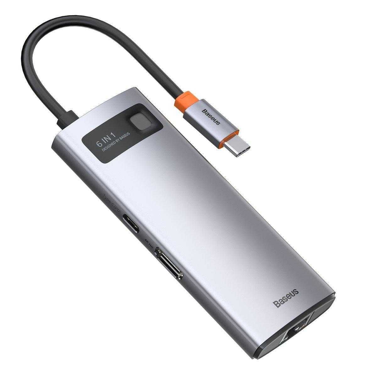 USB-хаб концентратор Baseus 6-in-1 Type-C