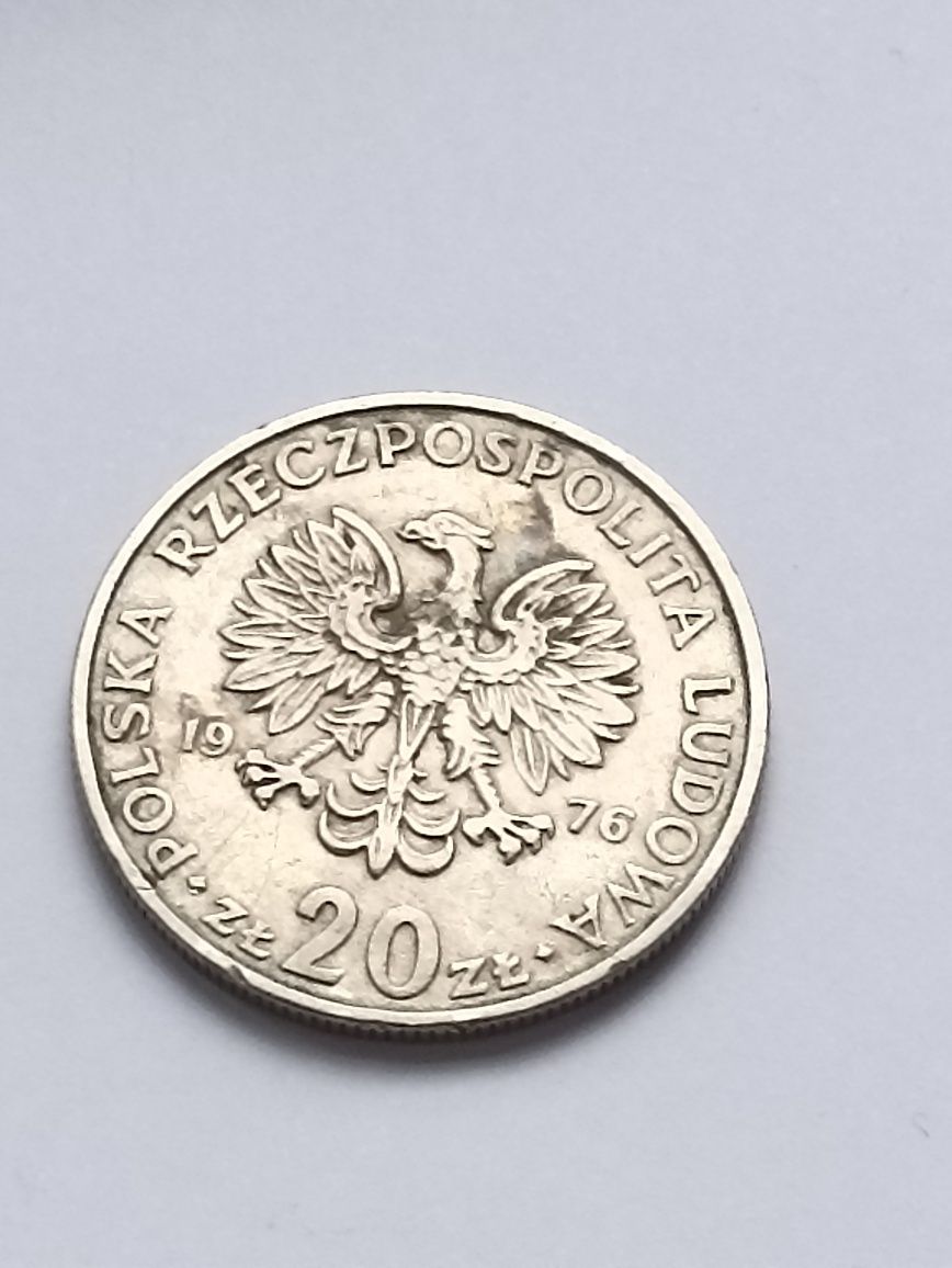 20 złotych z 1976 roku BZM