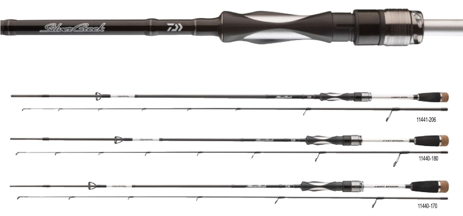 Спиннинг Daiwa Silver Creek Spin Fast 2.35м 5-21г. Оригинал.