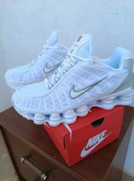 "Buty Trampki" Nike_Shox_TL_White_R.40