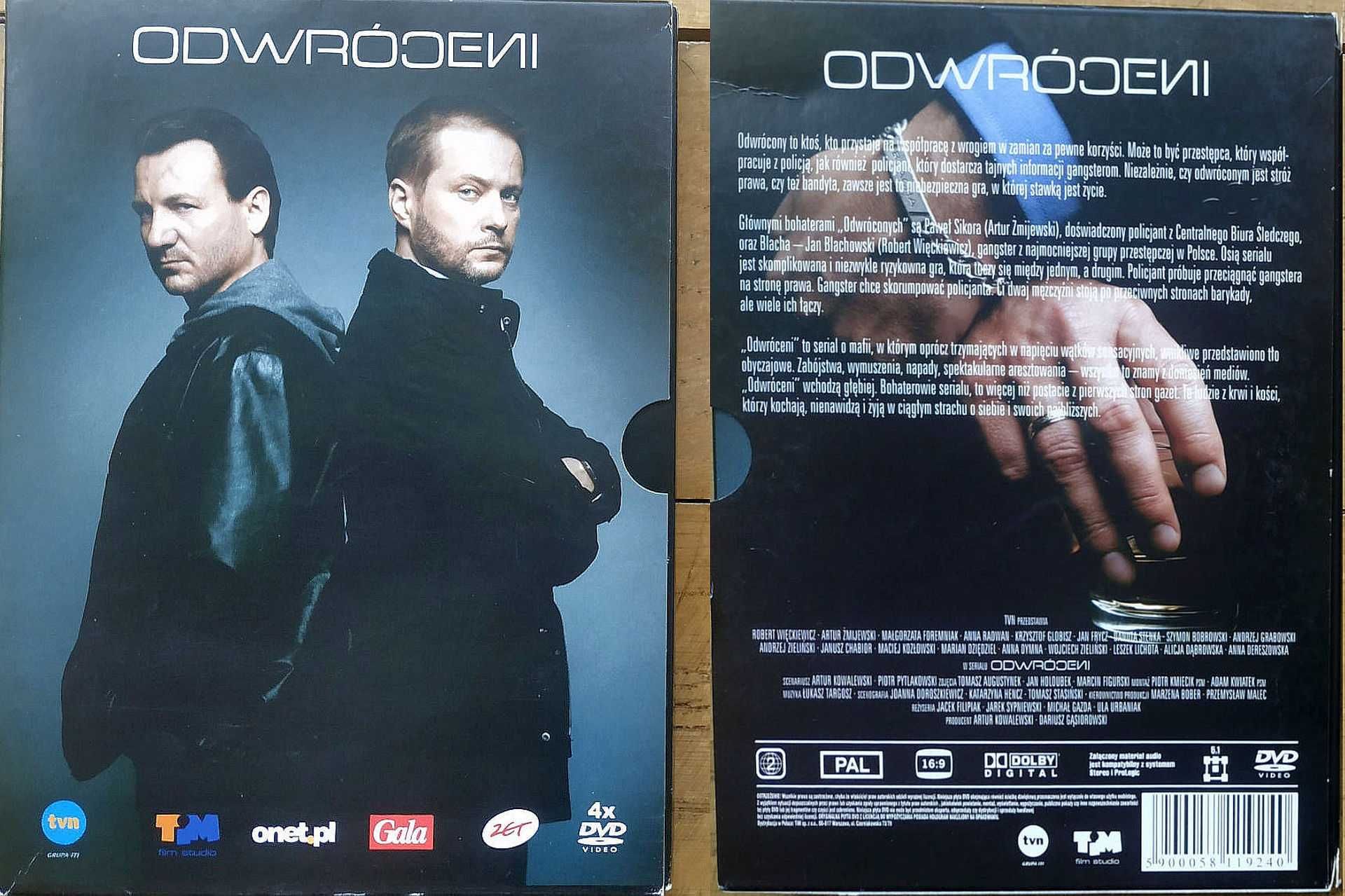 Odwróceni - cały serial DVD-Box x 4