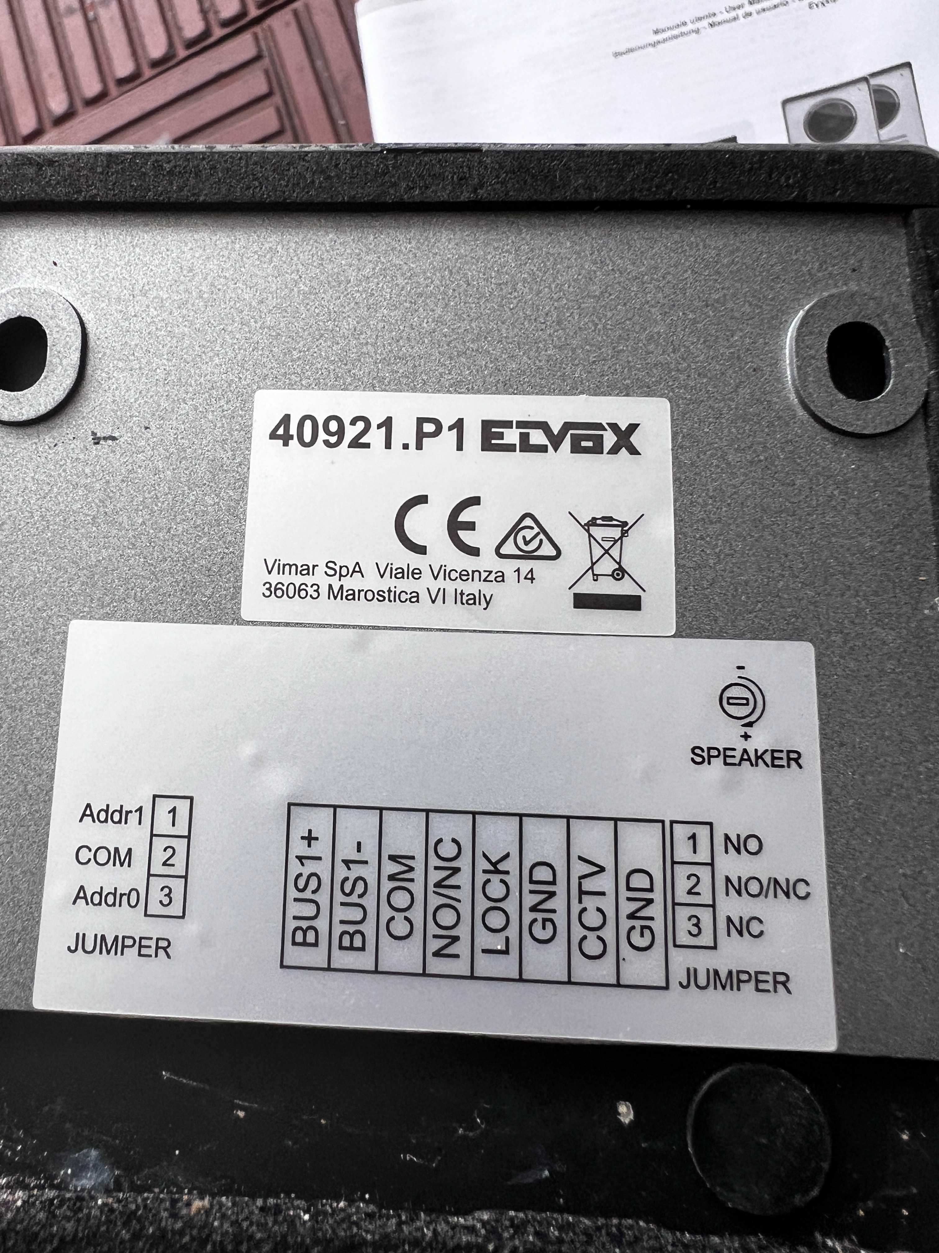 VIMAR Vídeo Porteiro Wi-Fi LCD 7 Polegadas Ecrã Táctil