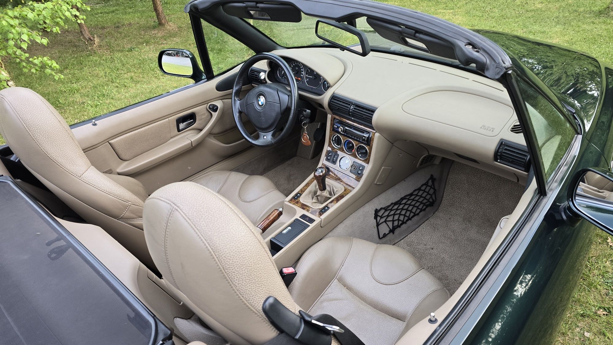 BMW Z3 Cabrio skóra