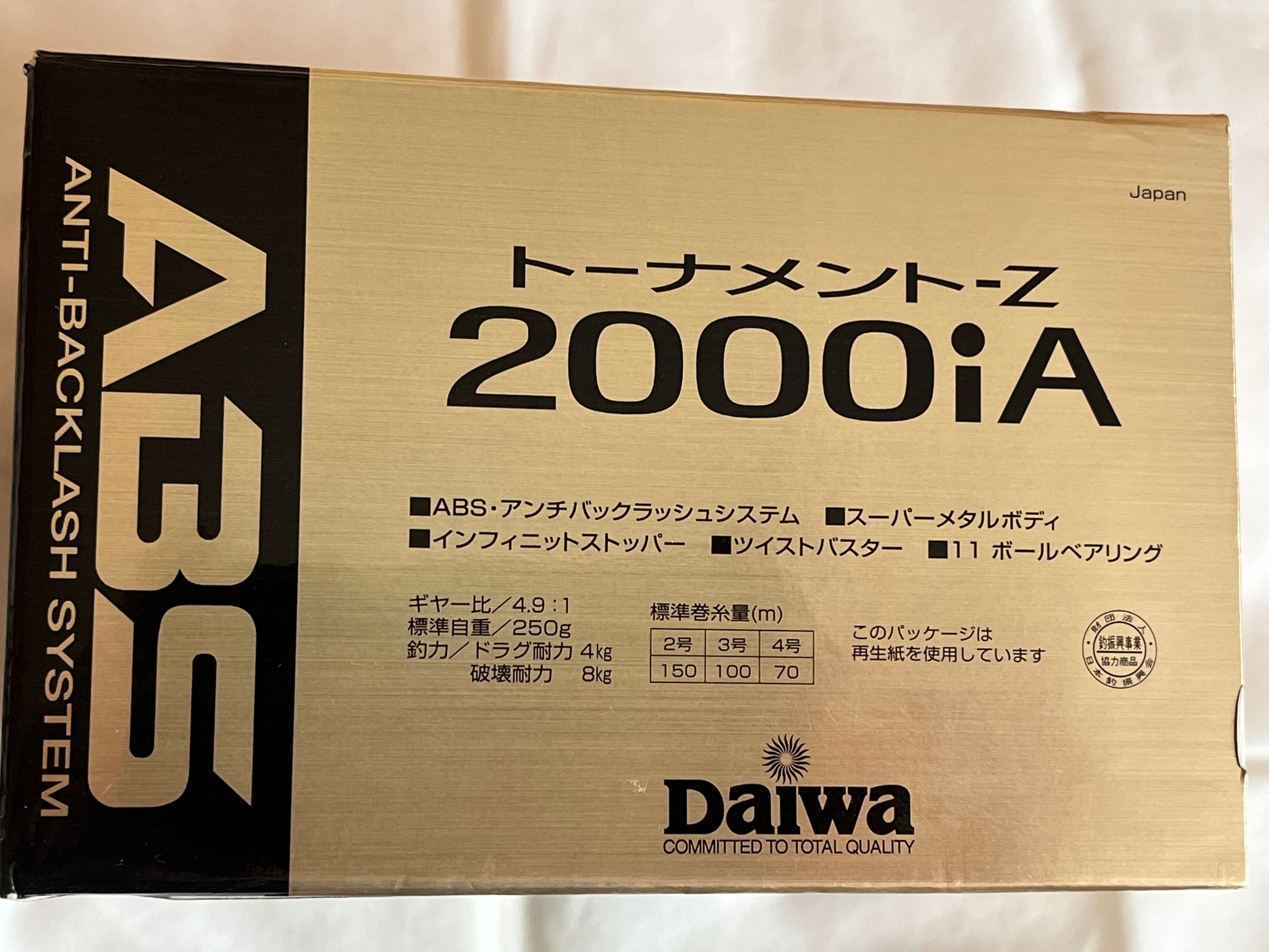 Daiwa Tournament-Z 2000iA JAPAN NÓWKA-tzw.lezak, STAN KOLEKCJONERSKI