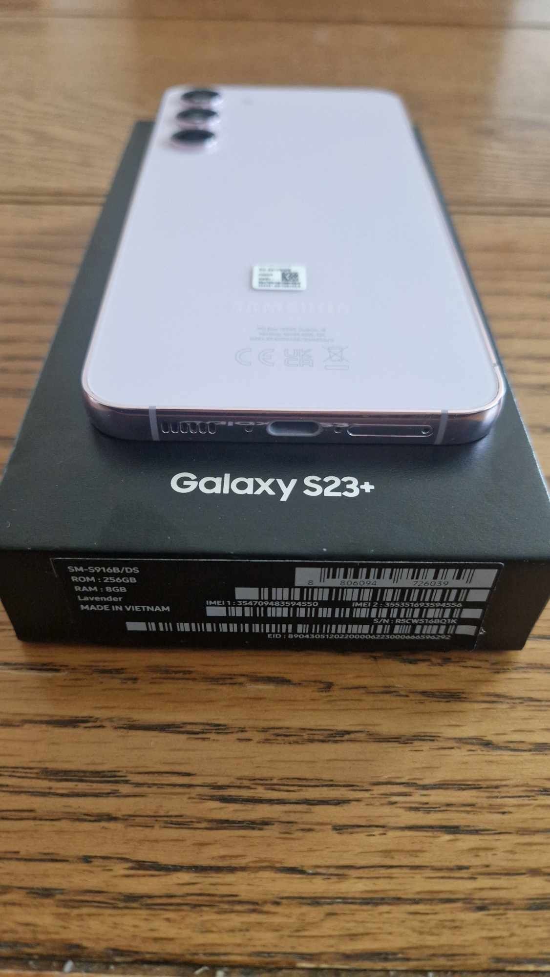 Samsung S23 plus 256GB
