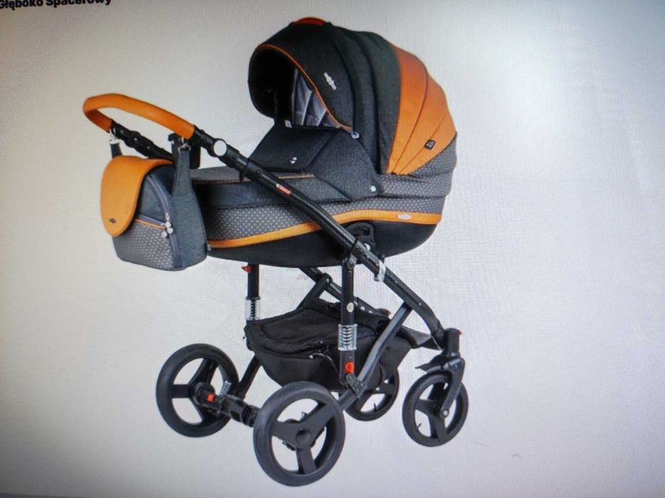 Wózek 3w1 Adamex Vicco Carmel/Grey gondola/spacerówka/fotelik