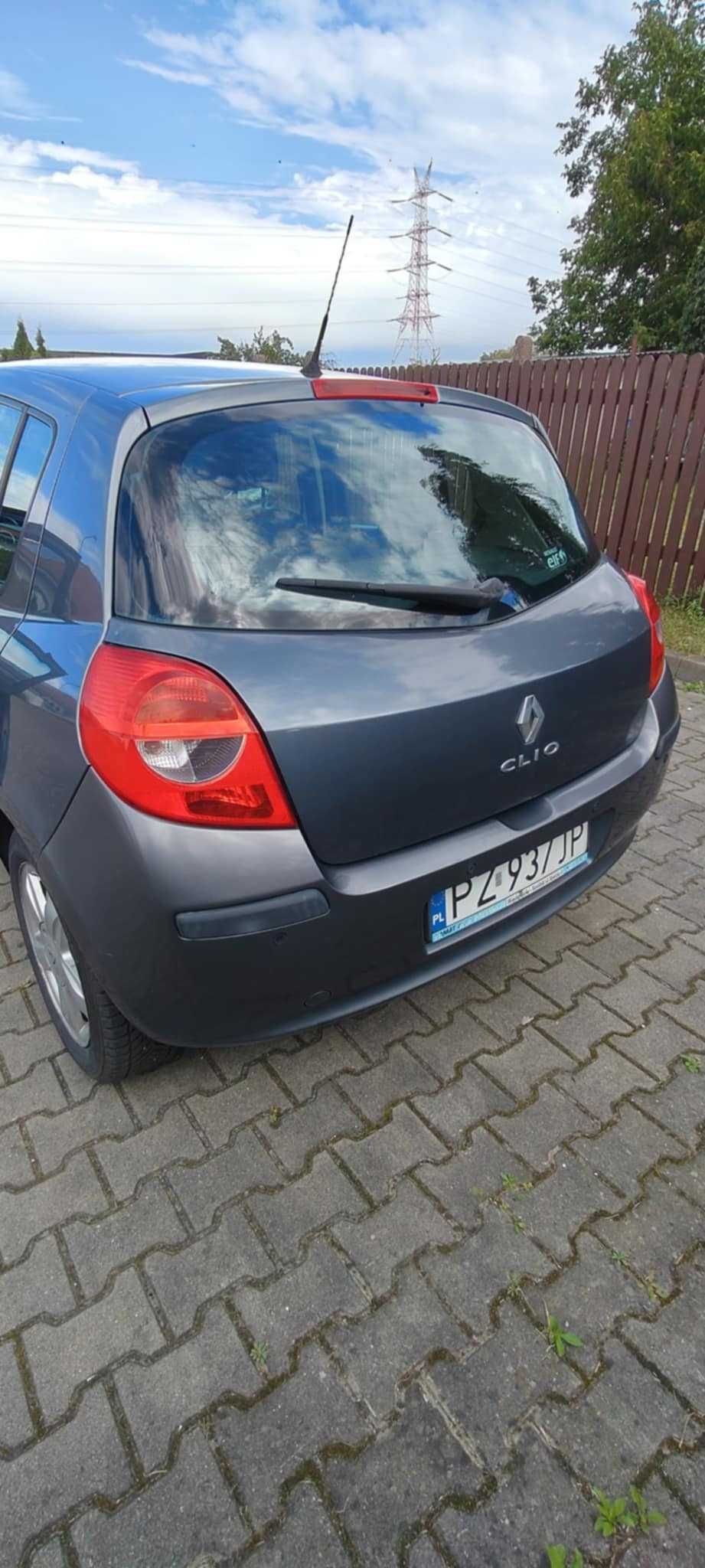 Renault Clio 3 2006 rok 1,5 diesel, bezwypadkowy