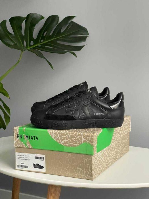 ‼️Premiata Stevend 6660 кеди мужские черные премиата оригинал