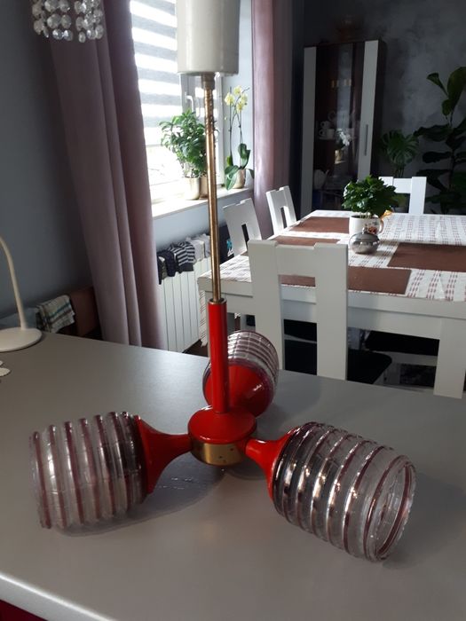 Lampa sufitowa PRL