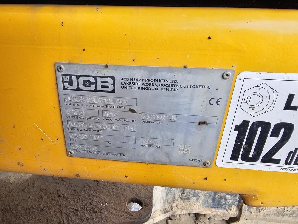 Екскаватор JCB 22