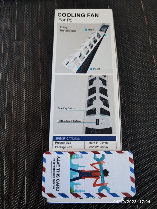 Cooler Ventoinhas arrefecedor PlayStation 5 PS5