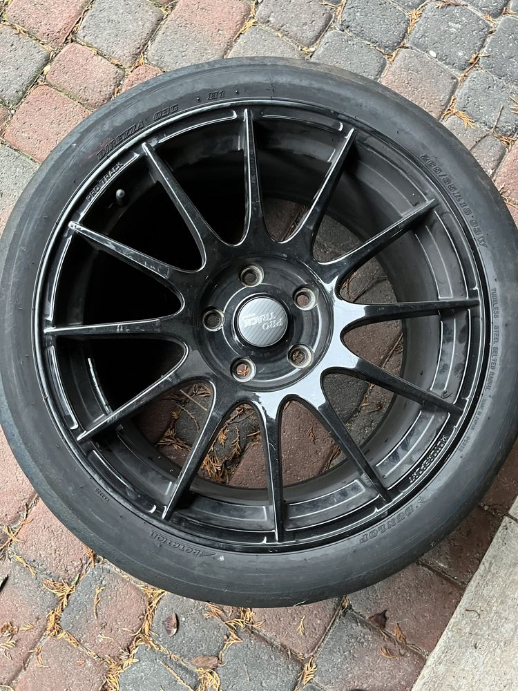 Felgi  firmy PROTRACK do Hondy Civic TypR FK2 FK8/ BMW 5x120