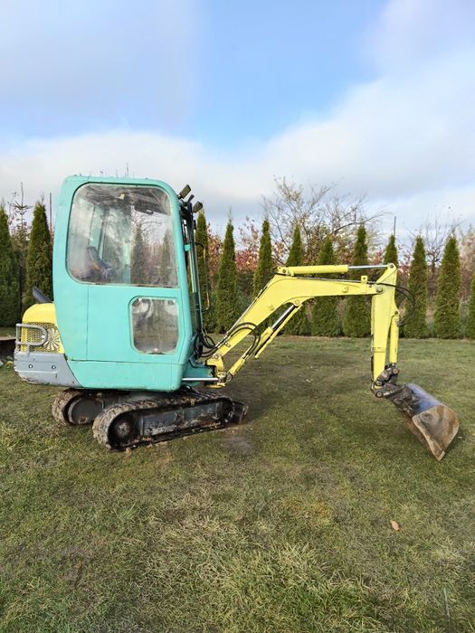 Minikoparka Yanmar b15 gotowa do pracy od zaraz