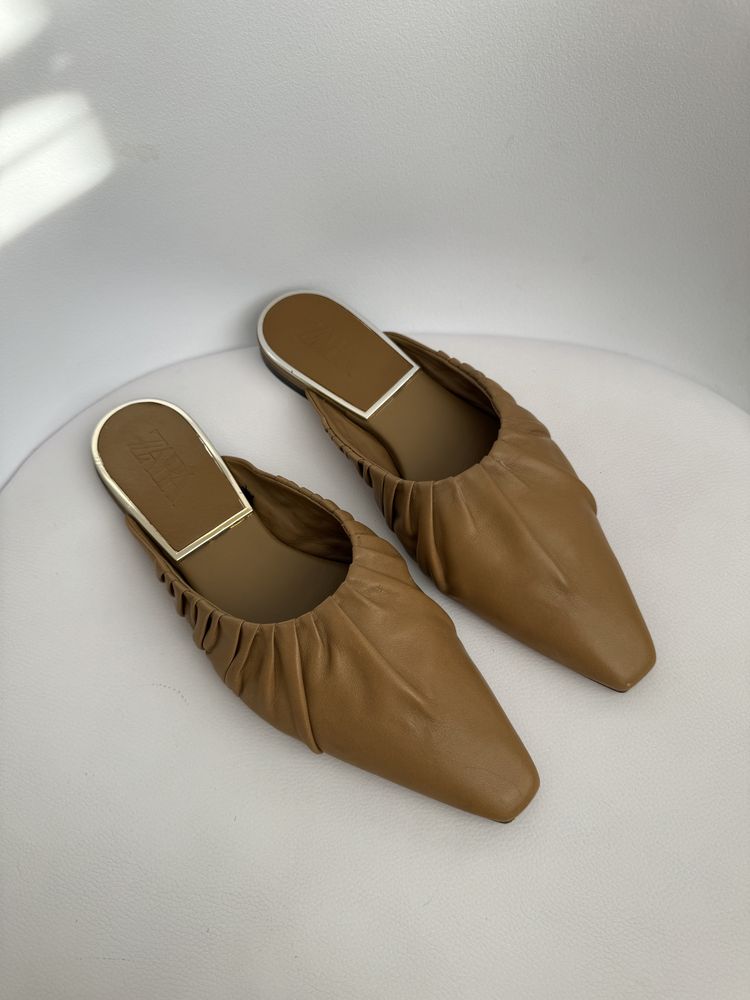 Мюлі, шльопки zara