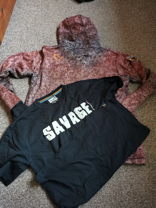 Bluza z kapturem L/M Savage Gear mimicry 3D Urban ja et + gratis t-shi