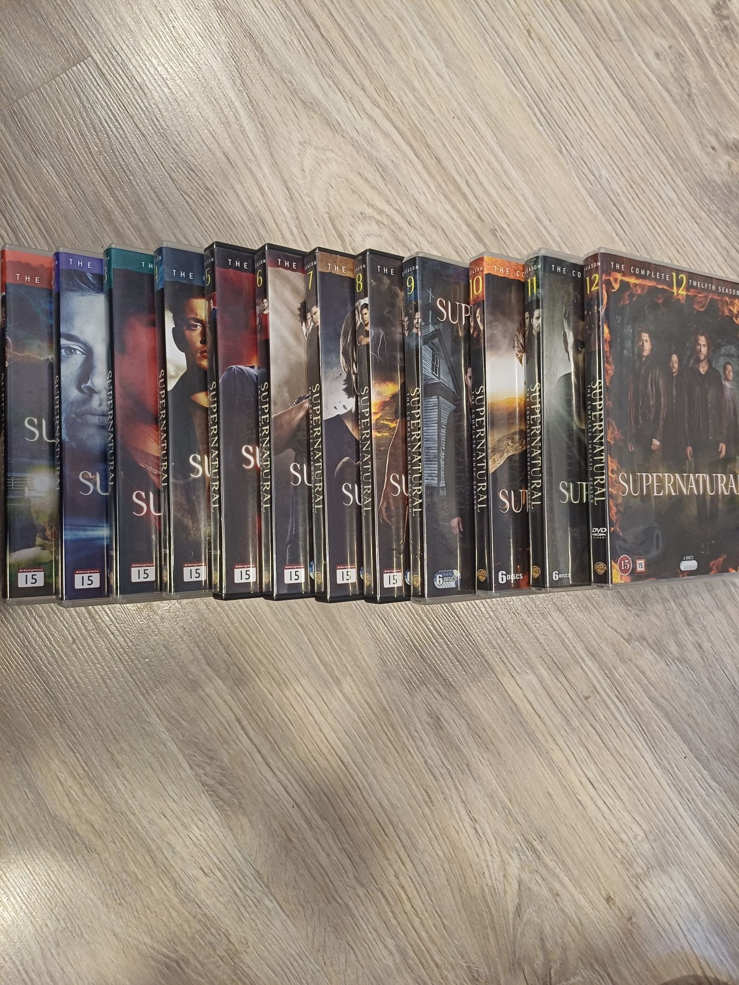 Nie z tego świata ( Supernatural)sezon 1-12 dvd.Czytaj Opis