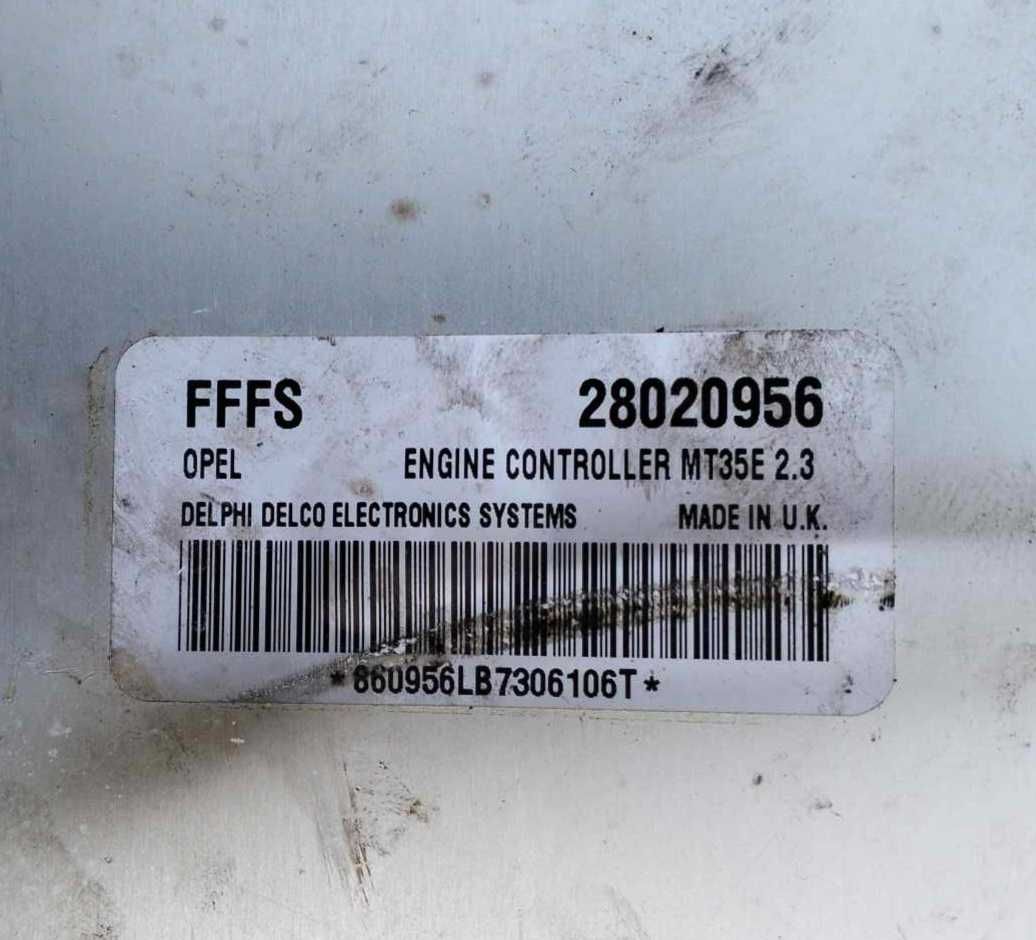 sterownik komputer zestaw startowy Opel Vectra C Astra Zafira 1.6 16v
