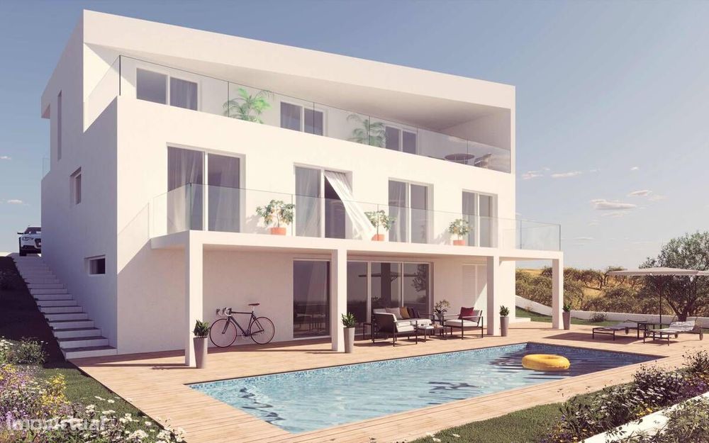 Lote com projecto aprovado para moradia unifamilar