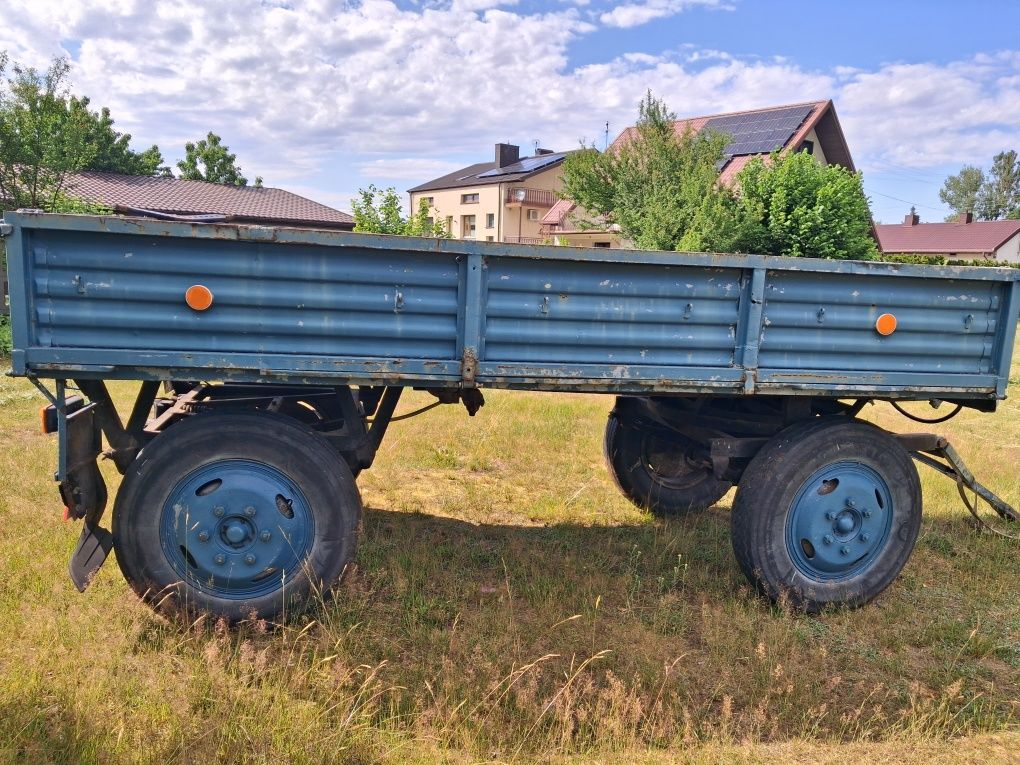 Przyczepa Sanok Sztywna Zarejestrowana.