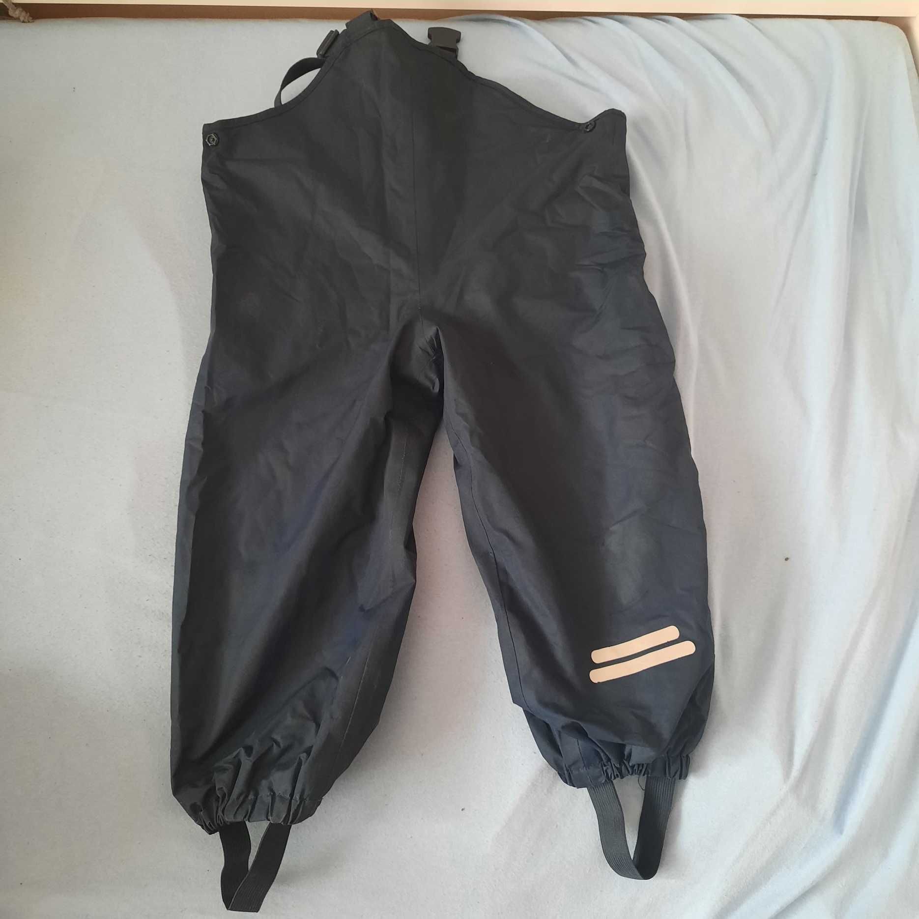 kurtka dziecięca Tchibo roz 98/104 i spodnie przeciwdeszczowe