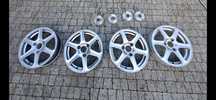 Felgi smart 15" Rial + dystanse + śruby