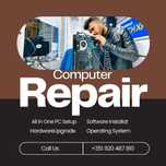 REPARAÇÃO DE COMPUTADORES Reparação especializada de computadores.
Rep