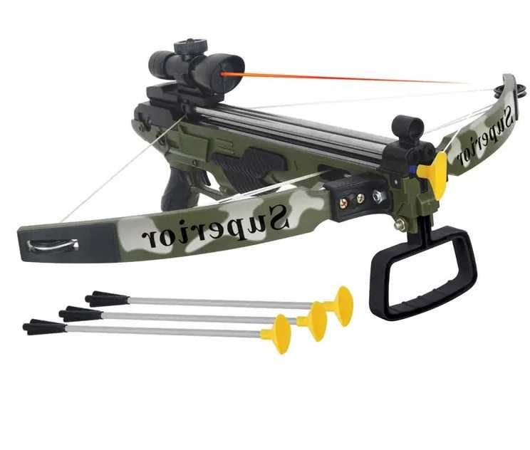 Арбалет дитячий  лазерний приціл стріли на присосках (ZY 1907 А)