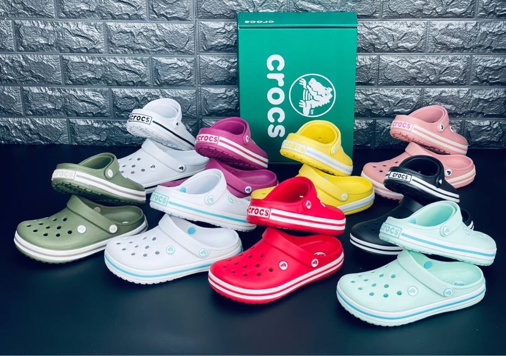 Бесплатная доставка! шлепанцы Crocs Crocband сабо кроксы шлепки