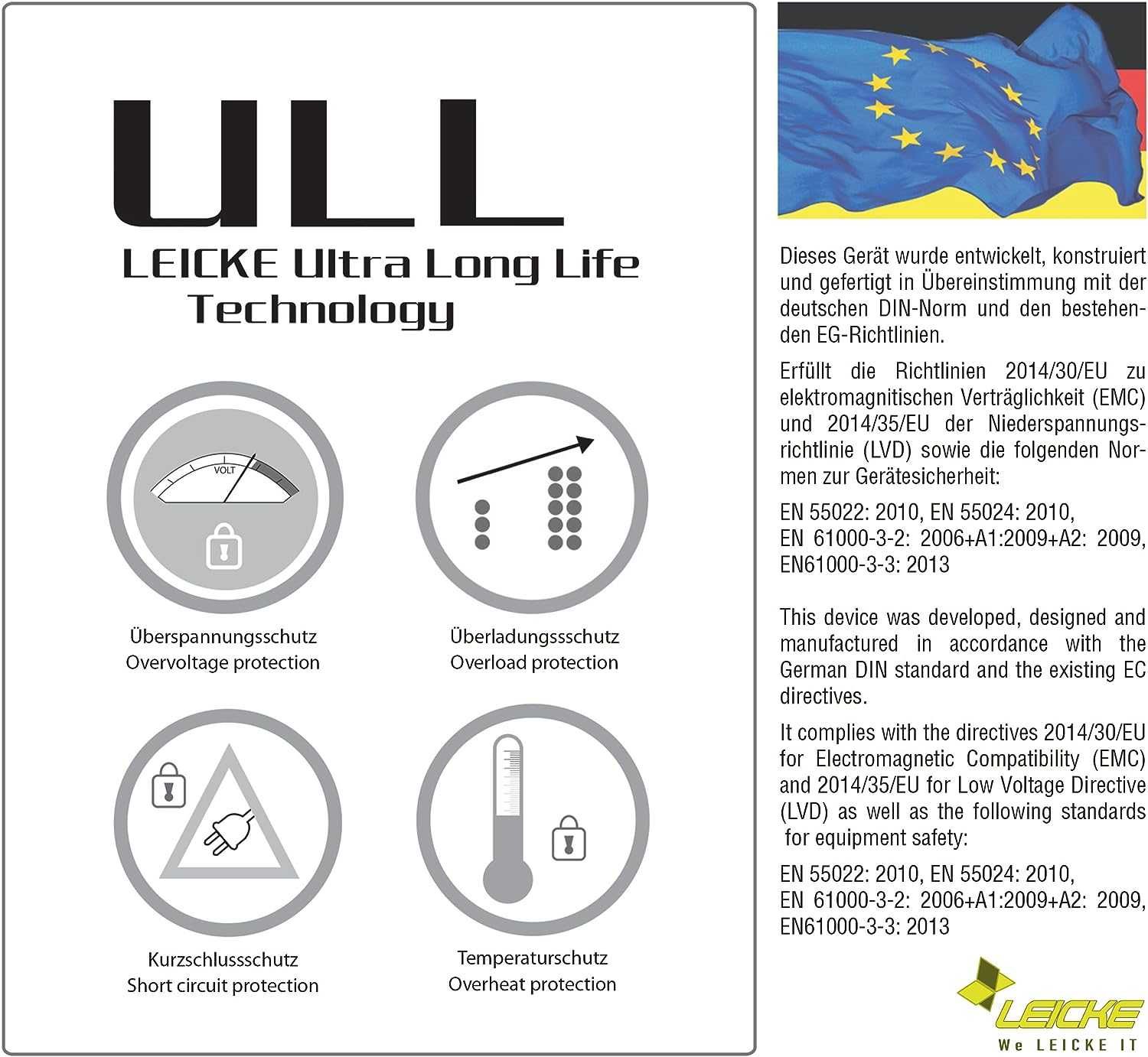 Zasilacz 12V 2A, Ładowarka 24W do LCD, LED Strip, TFT Monitor,LEICKE