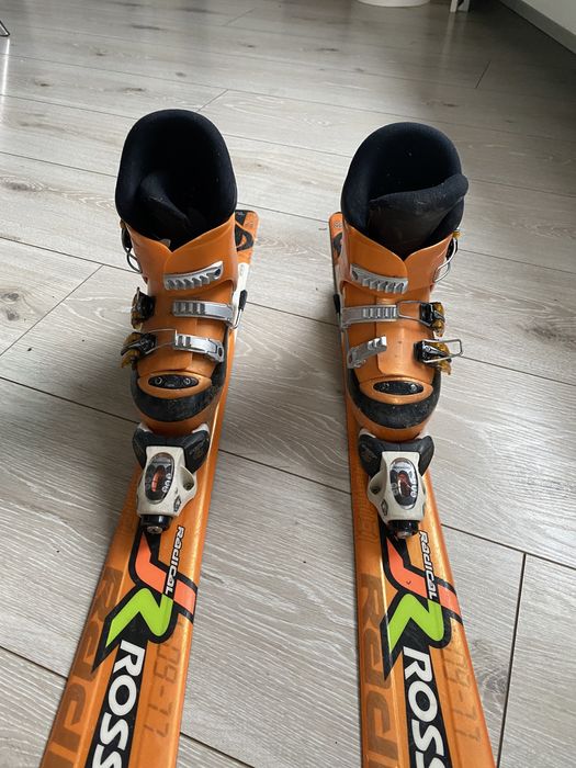 Narty 93 + buty 21.0 Rossignol