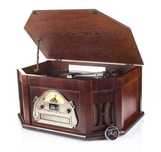 Gramofon drewniany elektryczny Outlet