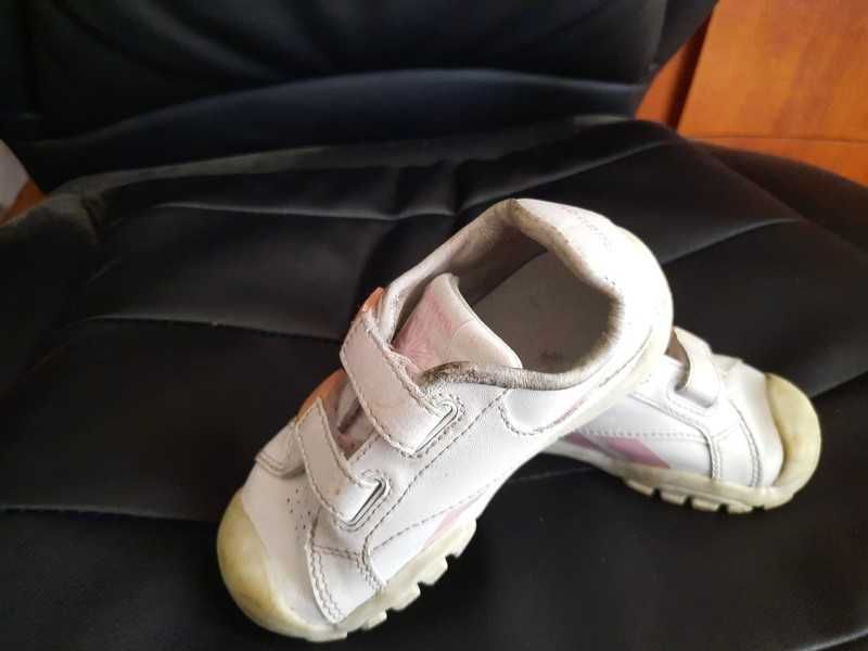 Skórzane buty adidasy Reebok, dziewczynka, rozmiar 24