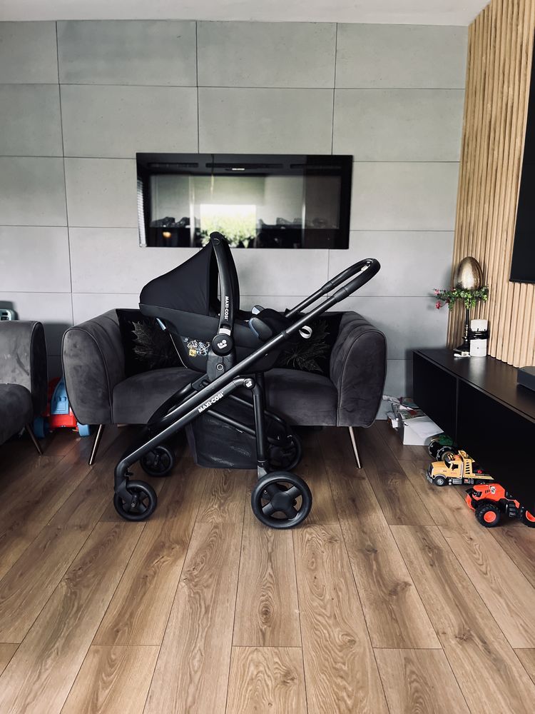 Wózek 3w1 Maxi-Cosi z fotelikiem Maxi-Cosi Pebble