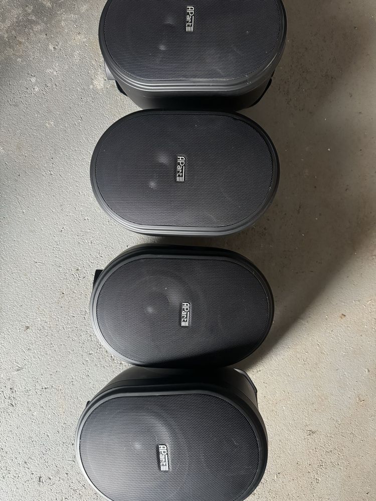 4 Głośniki Apart OV05-BL