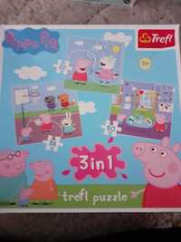 Puzzle peppa 3 szt