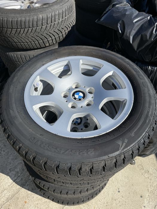 Koła Zimowe BMW E60 E61 E90 E91 5x120 Opony 2020R 225/55R16