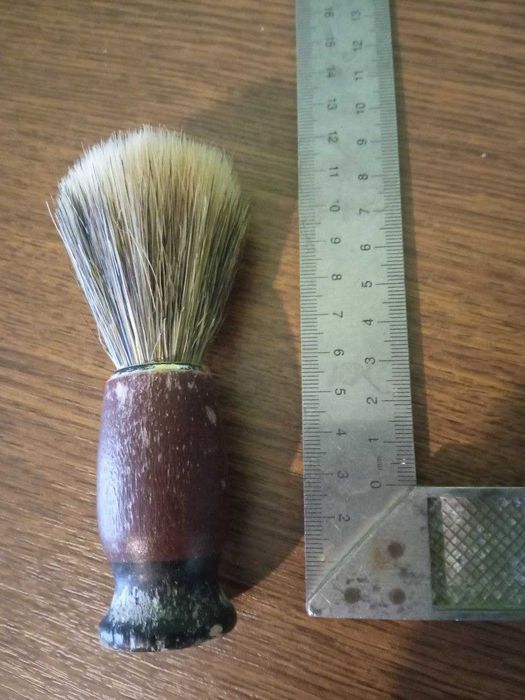 Помазок для гоління пензель щітка (з натуральної щетини)