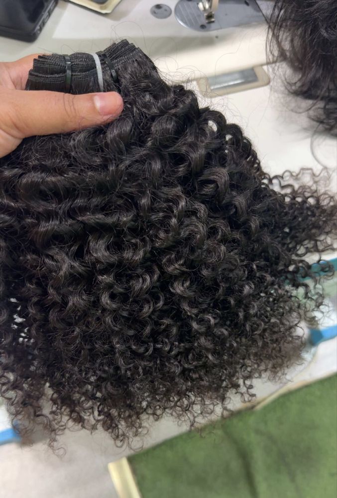 Cacheado cabelo humano 100€ 300 gramas