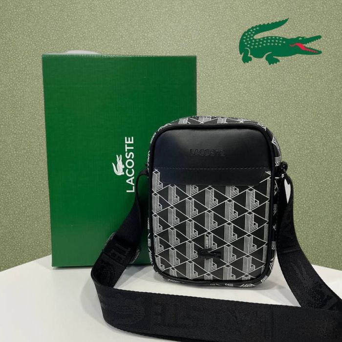 Мужская сумка через плечо Лакоста, барсетка Lacoste