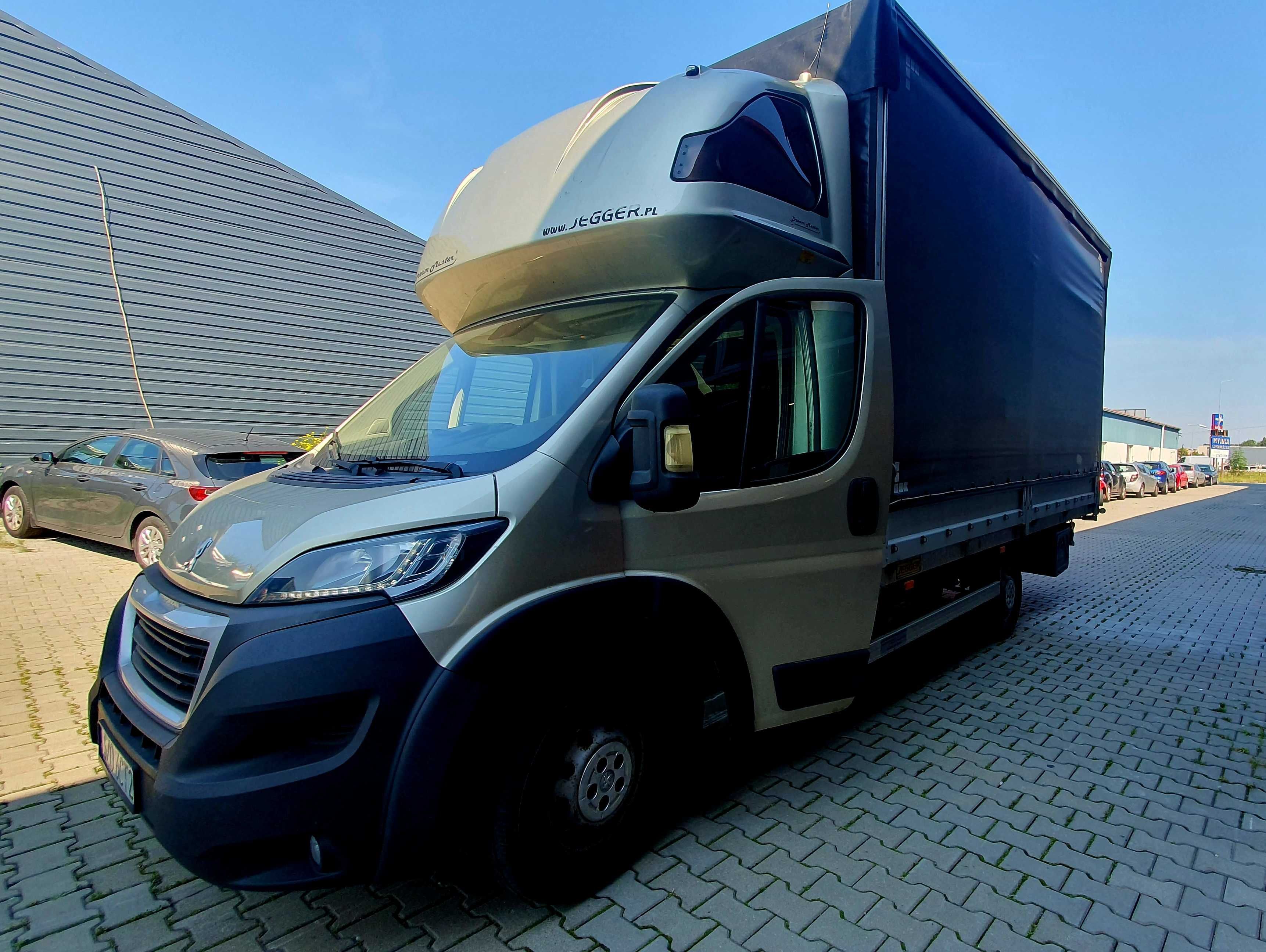 Samochód dostawczy Peugeot Boxer 10EP plandeka z regulacją do 2560mm !