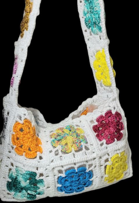 Torebka letnia plażowa ręcznie wykonana