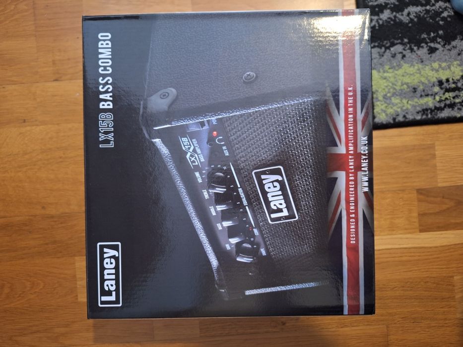 Gitara Basowa Cort + Wzmacniacz Laney LX15B + Futerał