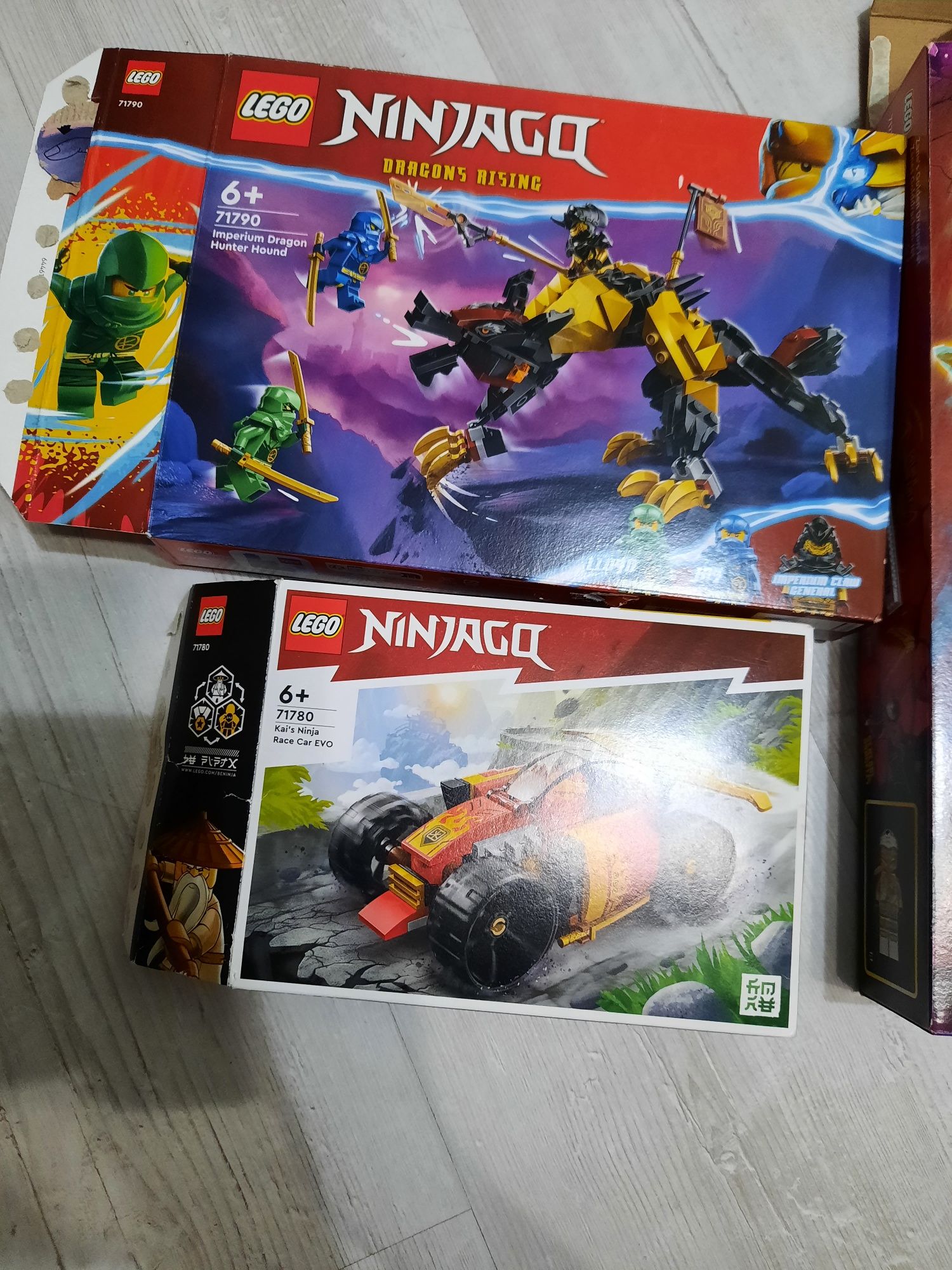 3 x karton lego ninjago