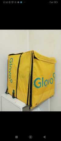 Mochila glovo e capacete xl