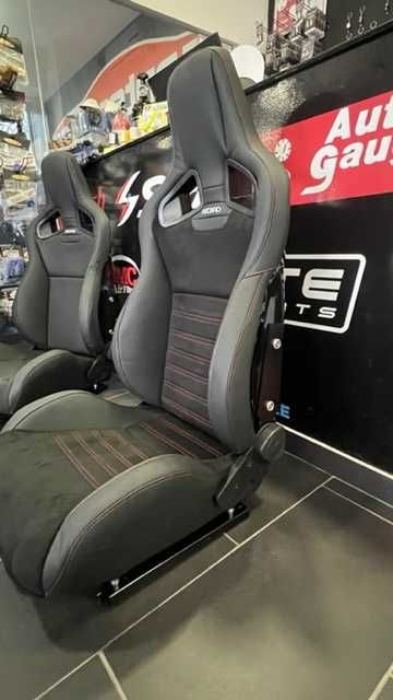 Baquetes Tipo Recaro CS pele / alcantara