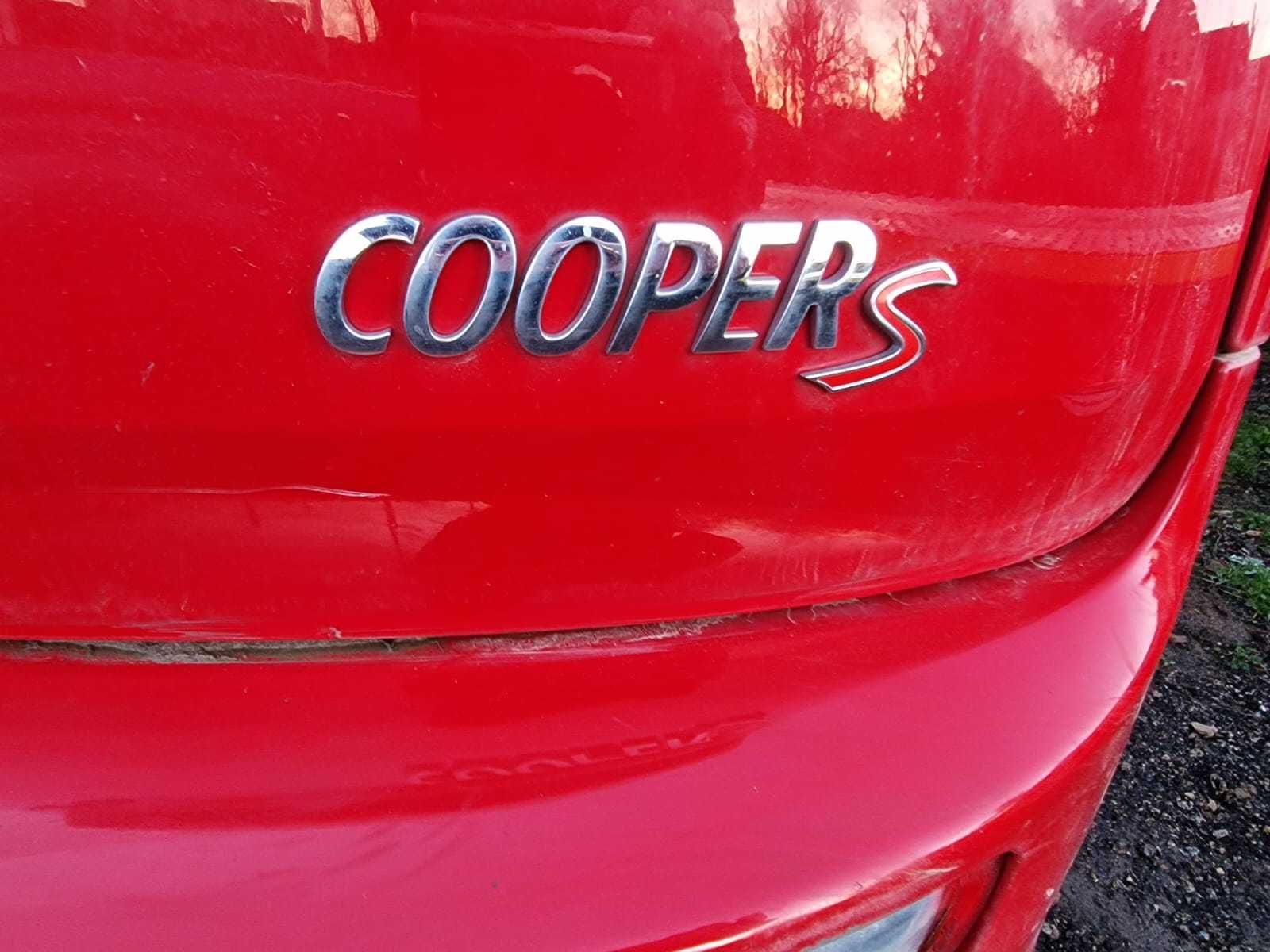 ćwiartka tył błotnik  mini cooper s clubman f54 lak 851 /3 chili red